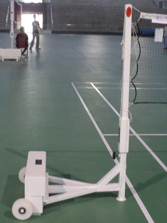 badminton pole movable 2 bajajsports